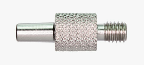 A1430 Male Luer (5/16"knurled), #10-32 male thread